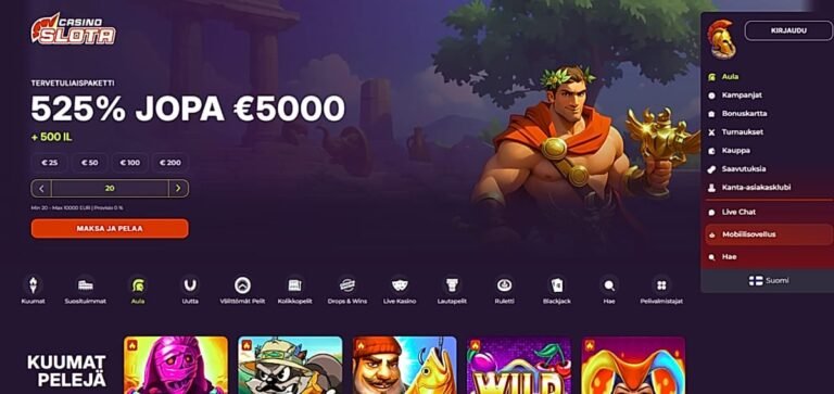 Slota Casino: la registrazione si fa in tre minuti. Ma c'è un dettaglio che pochi vedono subito