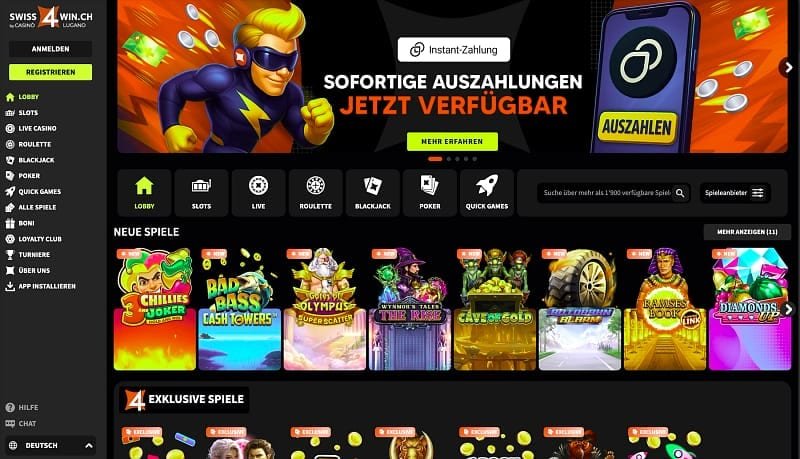 Swiss4Win registrazione e prime impressioni – I 150 giri gratuiti senza deposito: come funzionano davvero