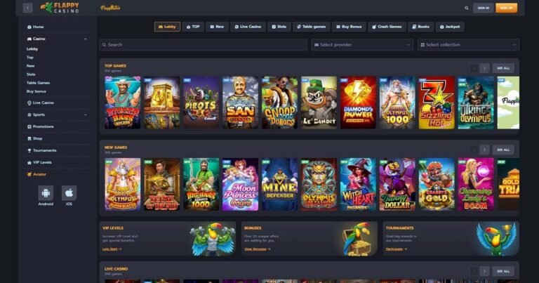 Flappy Casino recensione e bonus di benvenuto